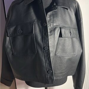 Wild Fable Black Shirt Jacket
